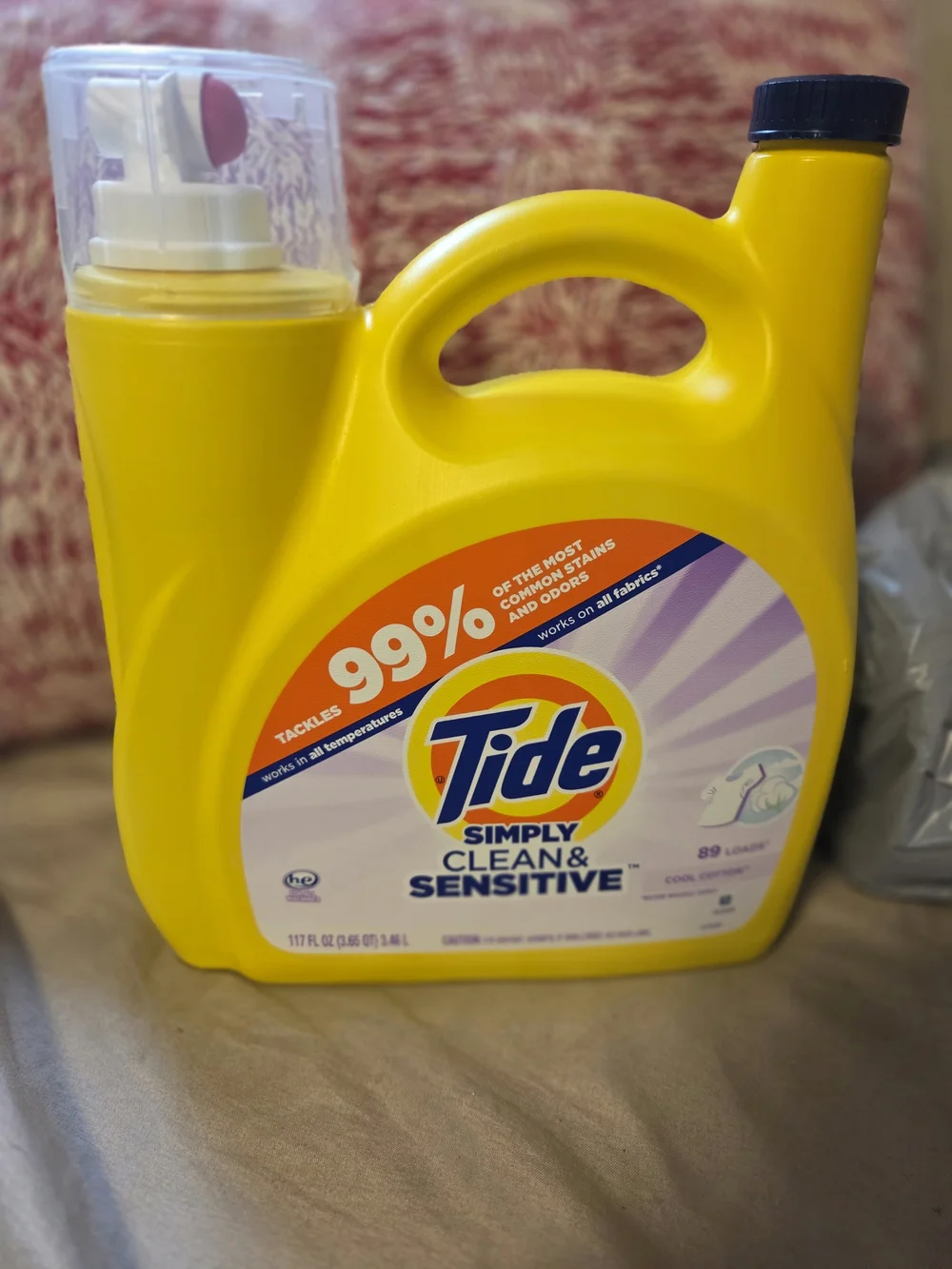 Tide Simply Clean & Sensitive Liquid Detergent - Yellow